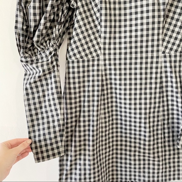 ROTATE BIRGER CHRISTENSEN Gingham shell mini dress - Picture 11 of 16